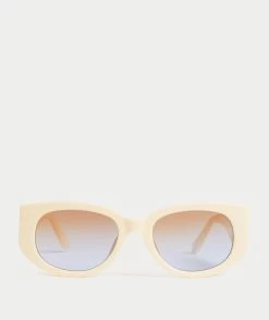 NIKKI CREAM SUNGLASSES