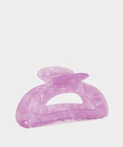 LILAC MARBLE CLASSIC HAIR CLAW