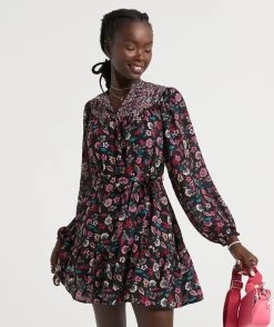 ISABEL PRINTED MINI DRESS