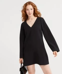 LILIANA CREPE MINI DRESS