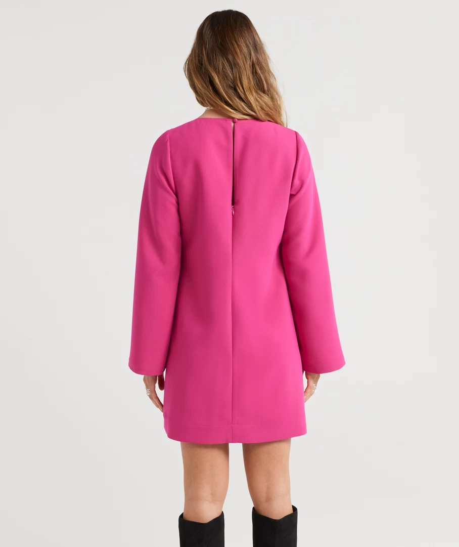 LILIANA CREPE MINI DRESS - Image 6