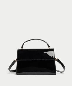 JORDY PATENT CROSSBODY BAG