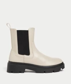 HARLOW CHELSEA BOOT - BONE