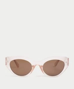 TAYLOR SUNGLASSES - FROSTED AMBER