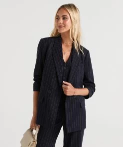 PAIGE PINSTRIPE BLAZER