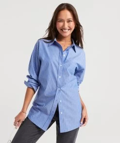 PARKER COTTON STRIPED SHIRT