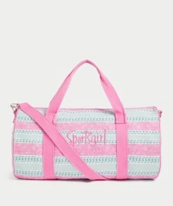 PATTERN STRIPE REWIND DUFFLE