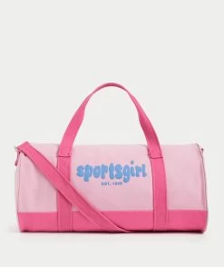 PINK COLOUR BLOCK REWIND DUFFLE